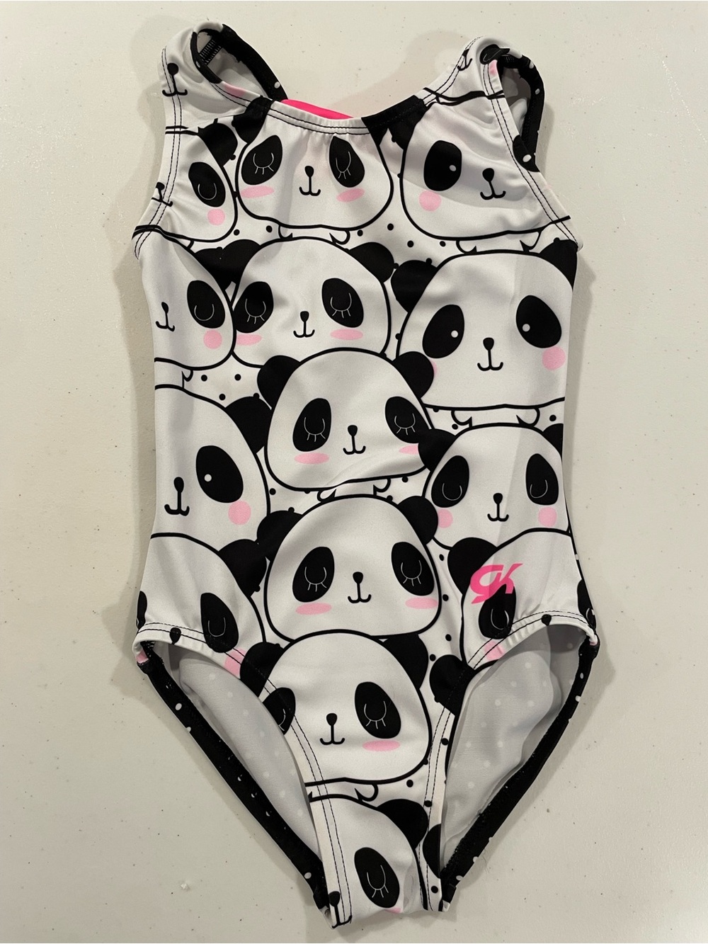 GK CS Panda print Leotard